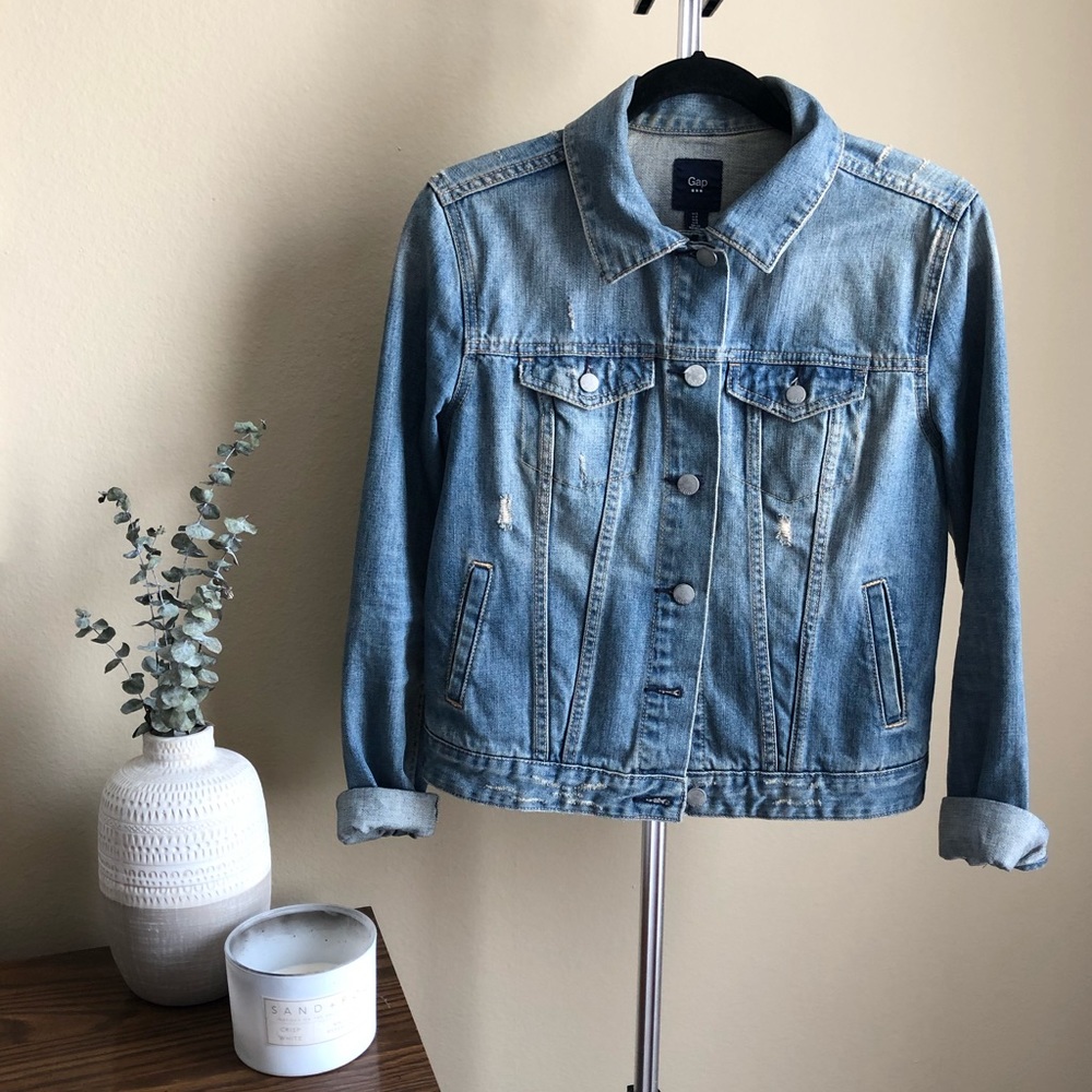 Gap Light Wash Jean Jacket